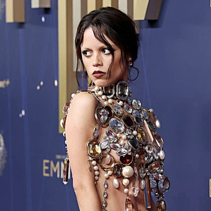 Imagem recente de jennaortega