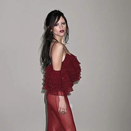 Imagem recente de jennaortega