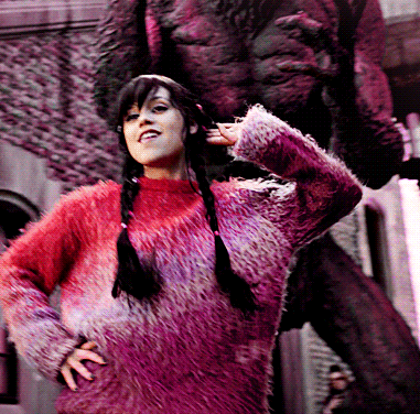 Imagem recente de jennaortega