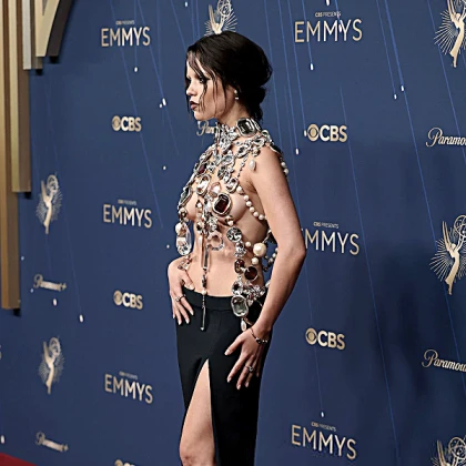 Imagem recente de jennaortega