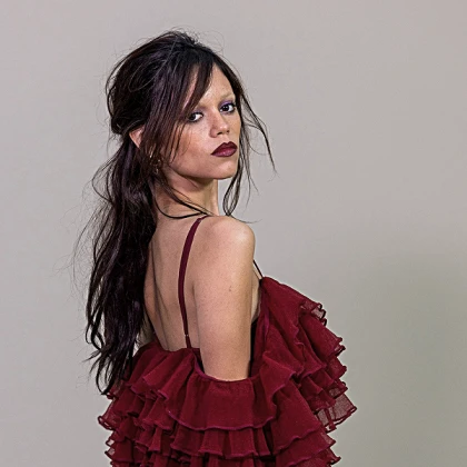 Imagem recente de jennaortega