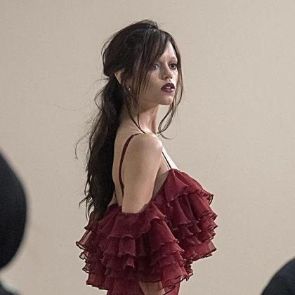 Imagem recente de jennaortega