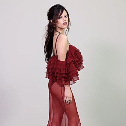 Imagem recente de jennaortega