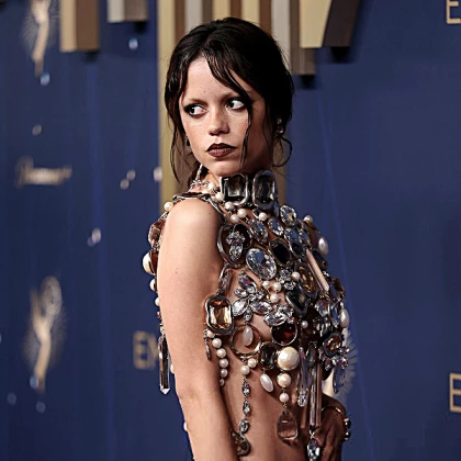 Imagem recente de jennaortega