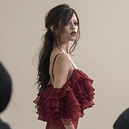 Imagem recente de jennaortega