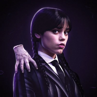 Imagem recente de jennaortega