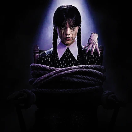 Imagem recente de jennaortega