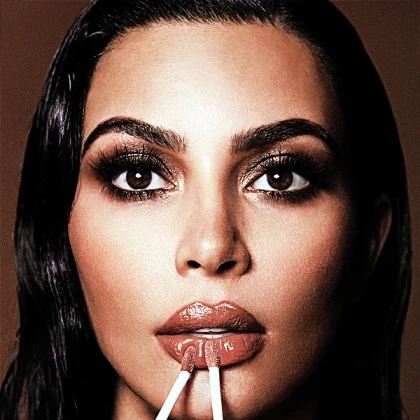 Imagem recente de kimkardashian