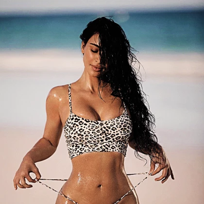 Imagem recente de kimkardashian