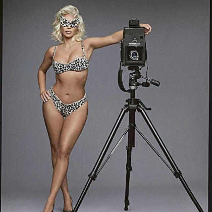 Imagem recente de kimkardashian