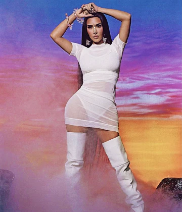 Imagem recente de kimkardashian