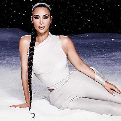 Imagem recente de kimkardashian