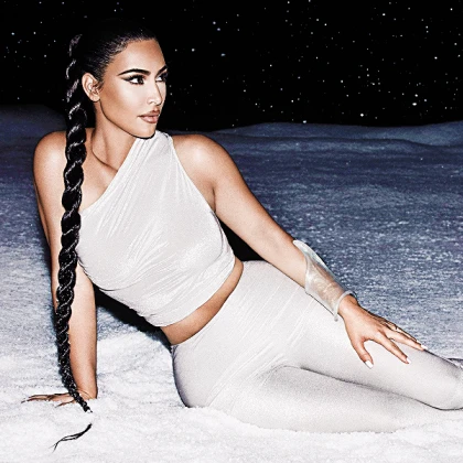 Imagem recente de kimkardashian