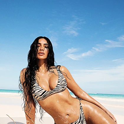 Imagem recente de kimkardashian