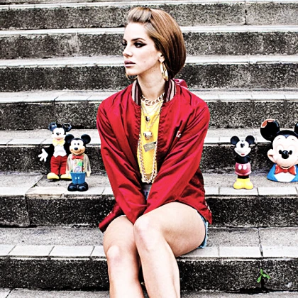 Imagem recente de lanadelrey