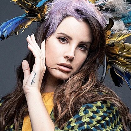 Imagem recente de lanadelrey