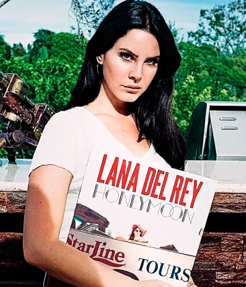 Imagem recente de lanadelrey