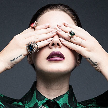 Imagem recente de lanadelrey