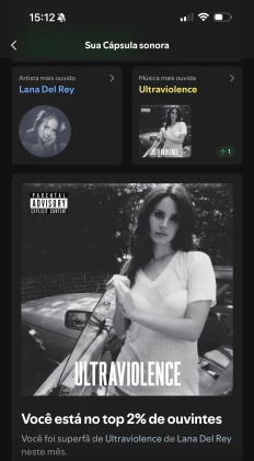 Imagem recente de lanadelrey