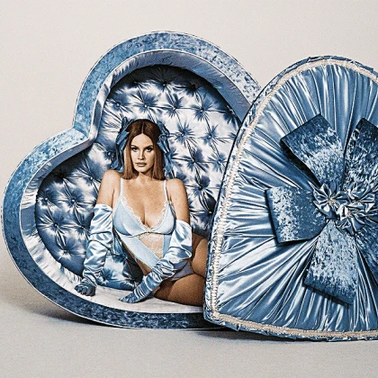 Imagem recente de lanadelrey