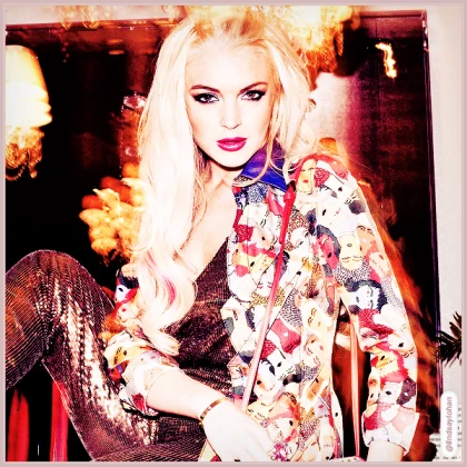 Imagem recente de lindsaylohan
