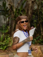 Imagem recente de ludmilla