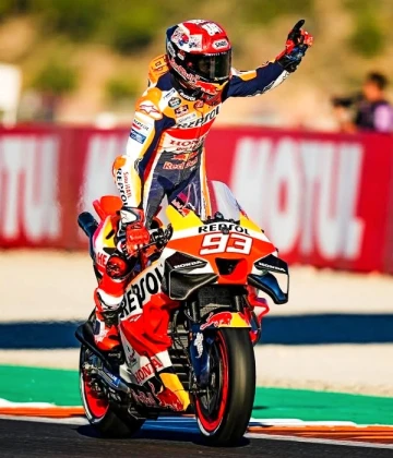 Imagem recente de marcmarquez