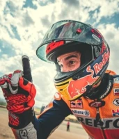 Imagem recente de marcmarquez