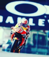 Imagem recente de marcmarquez