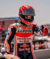 Imagem recente de marcmarquez