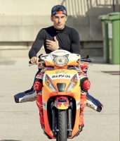 Imagem recente de marcmarquez