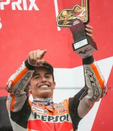 Imagem recente de marcmarquez