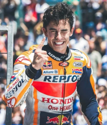 Imagem recente de marcmarquez