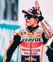 Imagem recente de marcmarquez