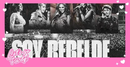 Imagem recente de rebeldemania