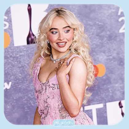 Imagem recente de sabrina