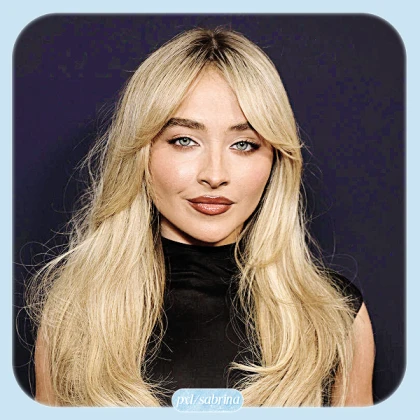 Imagem recente de sabrina