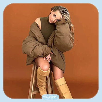 Imagem recente de sabrina