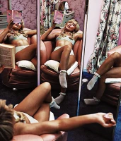 Imagem recente de sabrina