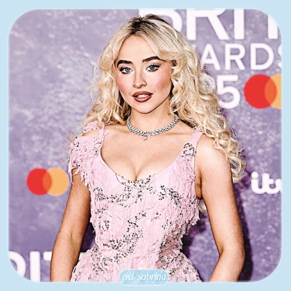 Imagem recente de sabrina