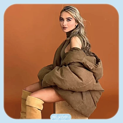 Imagem recente de sabrina