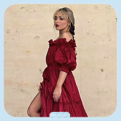 Imagem recente de sabrina