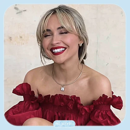 Imagem recente de sabrina