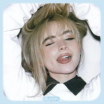 Imagem recente de sabrina