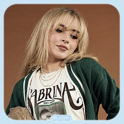 Imagem recente de sabrina