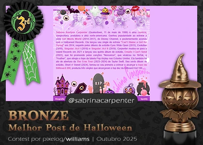 Imagem recente de sabrinacarpenter