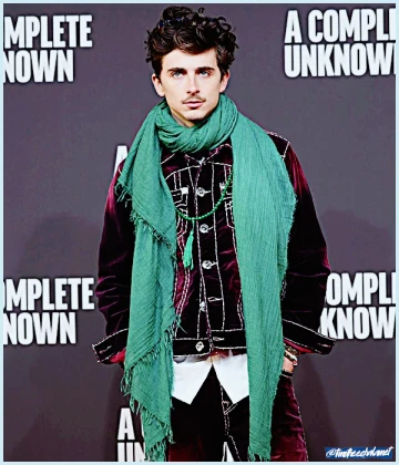 Imagem recente de timotheechalamet