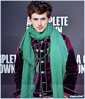 Imagem recente de timotheechalamet