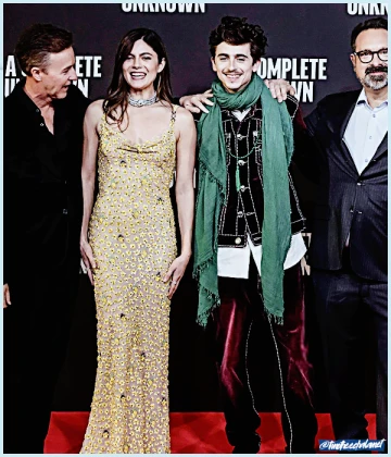 Imagem recente de timotheechalamet