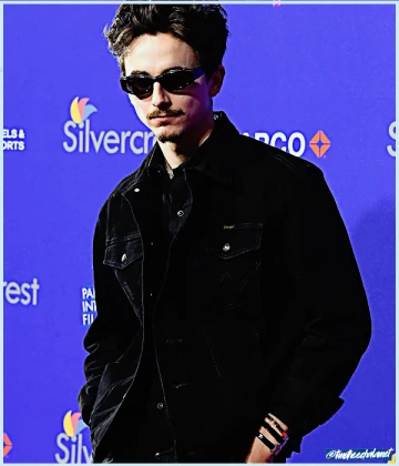 Imagem recente de timotheechalamet